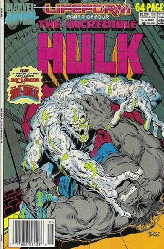 Cover of Incredible Hulk Annual #16. One of 250,000 Vintage American Comics on sale from Krypton!