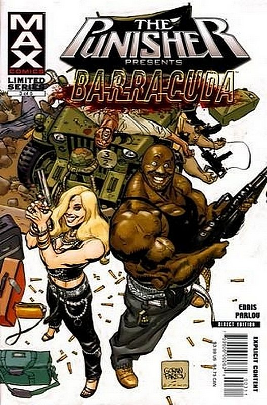 Cover of Punisher Presents: Barracuda Max (2007 Ltd) #3. One of 250,000 Vintage American Comics on sale from Krypton!