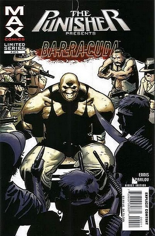 Cover of Punisher Presents: Barracuda Max (2007 Ltd) #4. One of 250,000 Vintage American Comics on sale from Krypton!