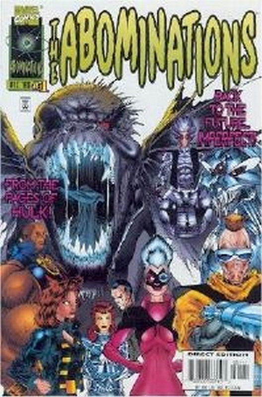 Cover of Abominations (1996 Ltd) #1. One of 250,000 Vintage American Comics on sale from Krypton!