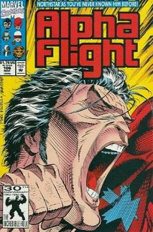 Cover of Alpha Flight (Vol 1) #106. One of 250,000 Vintage American Comics on sale from Krypton!