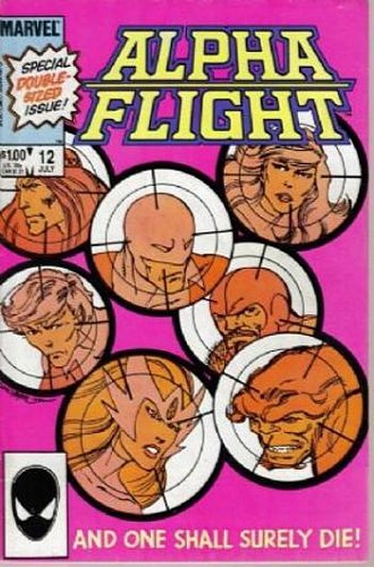 Cover of Alpha Flight (Vol 1) #12. One of 250,000 Vintage American Comics on sale from Krypton!