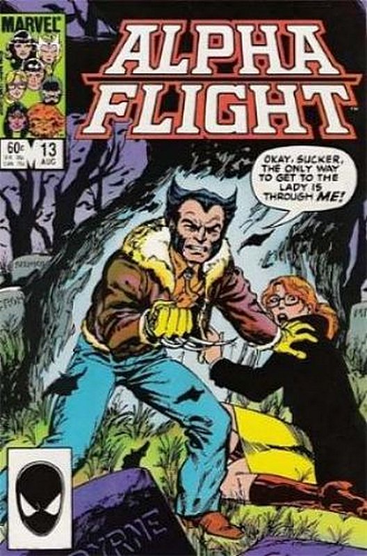 Cover of Alpha Flight (Vol 1) #13. One of 250,000 Vintage American Comics on sale from Krypton!