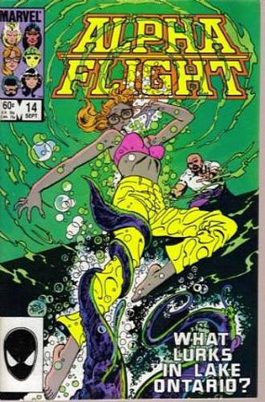 Cover of Alpha Flight (Vol 1) #14. One of 250,000 Vintage American Comics on sale from Krypton!