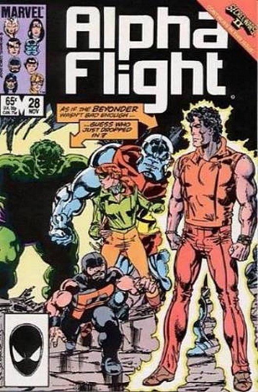 Cover of Alpha Flight (Vol 1) #28. One of 250,000 Vintage American Comics on sale from Krypton!