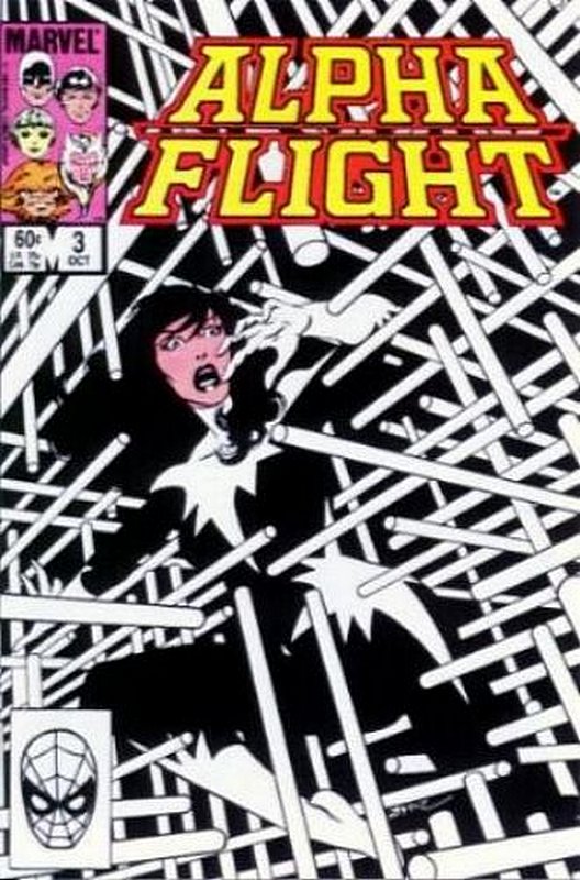Cover of Alpha Flight (Vol 1) #3. One of 250,000 Vintage American Comics on sale from Krypton!