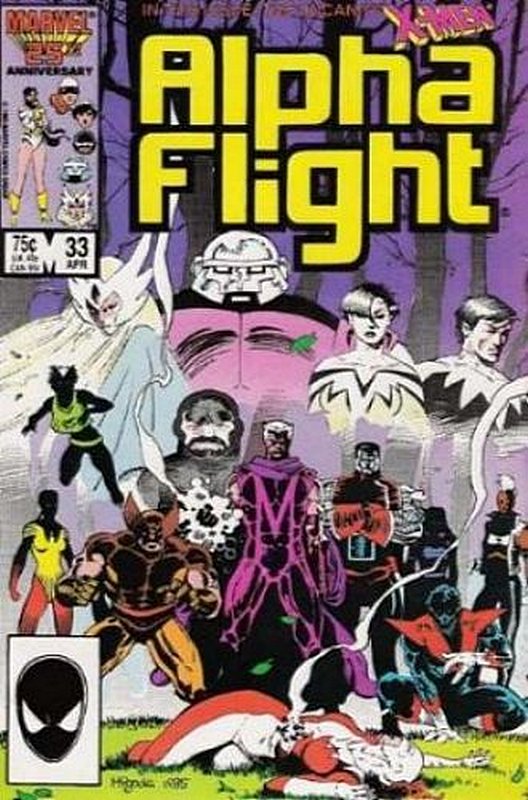 Cover of Alpha Flight (Vol 1) #33. One of 250,000 Vintage American Comics on sale from Krypton!