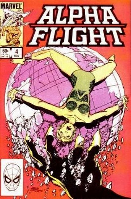 Cover of Alpha Flight (Vol 1) #4. One of 250,000 Vintage American Comics on sale from Krypton!