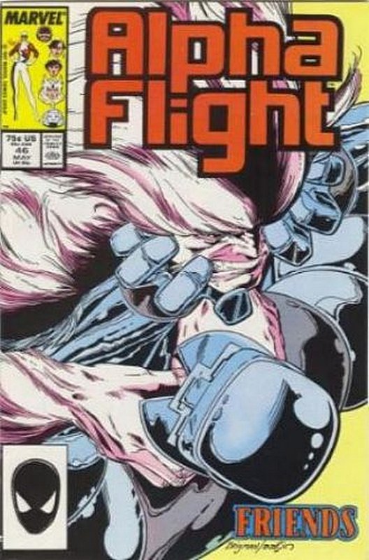 Cover of Alpha Flight (Vol 1) #46. One of 250,000 Vintage American Comics on sale from Krypton!