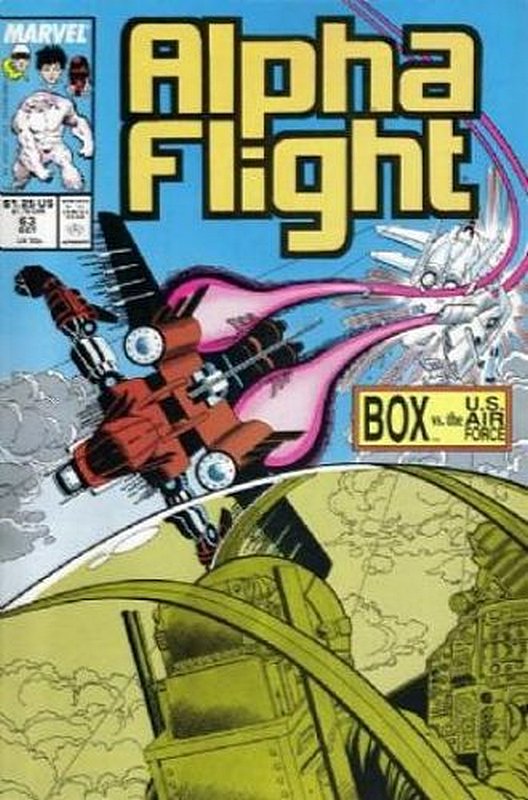 Cover of Alpha Flight (Vol 1) #63. One of 250,000 Vintage American Comics on sale from Krypton!