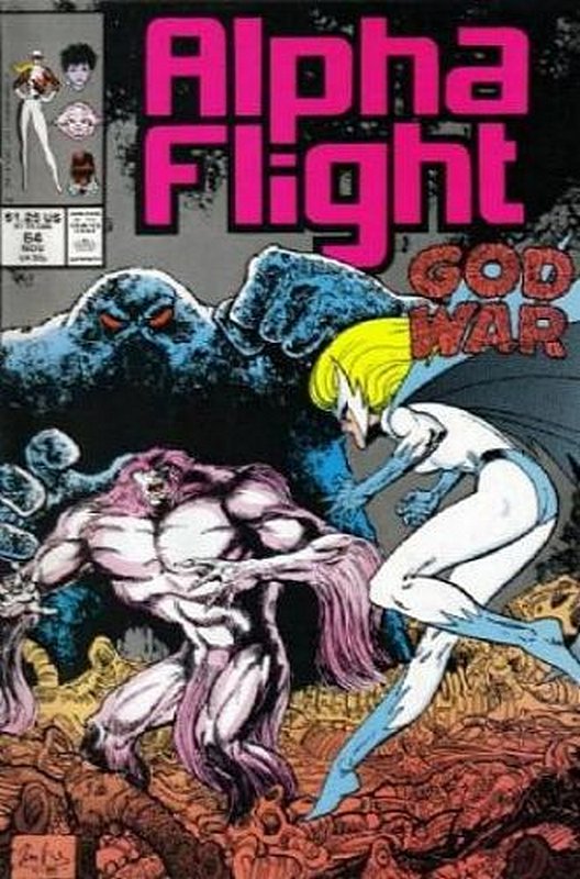 Cover of Alpha Flight (Vol 1) #64. One of 250,000 Vintage American Comics on sale from Krypton!