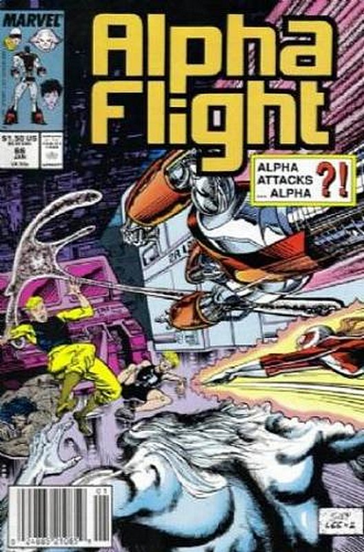 Cover of Alpha Flight (Vol 1) #66. One of 250,000 Vintage American Comics on sale from Krypton!