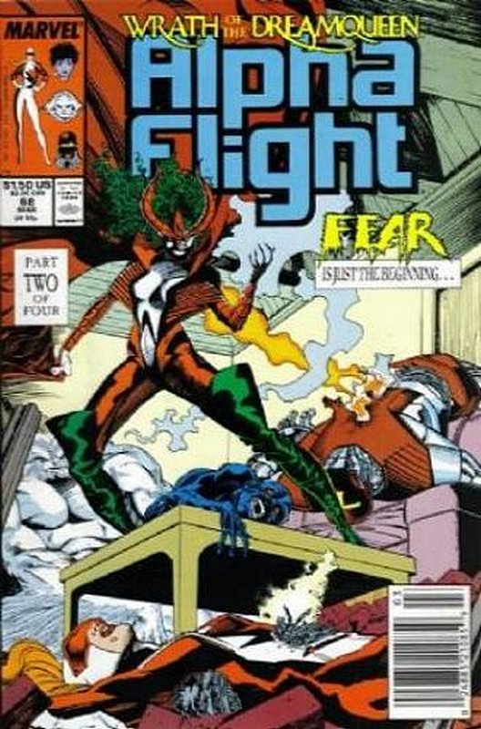 Cover of Alpha Flight (Vol 1) #68. One of 250,000 Vintage American Comics on sale from Krypton!