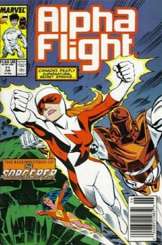 Cover of Alpha Flight (Vol 1) #71. One of 250,000 Vintage American Comics on sale from Krypton!