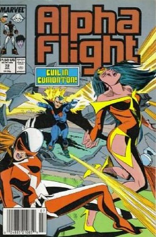 Cover of Alpha Flight (Vol 1) #72. One of 250,000 Vintage American Comics on sale from Krypton!