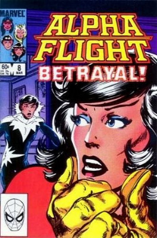 Cover of Alpha Flight (Vol 1) #8. One of 250,000 Vintage American Comics on sale from Krypton!