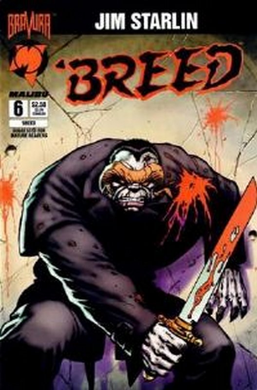 Cover of Breed (1996 Ltd) #6. One of 250,000 Vintage American Comics on sale from Krypton!