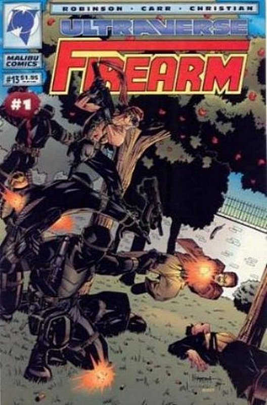 Cover of Firearm (Vol 1) #13. One of 250,000 Vintage American Comics on sale from Krypton!