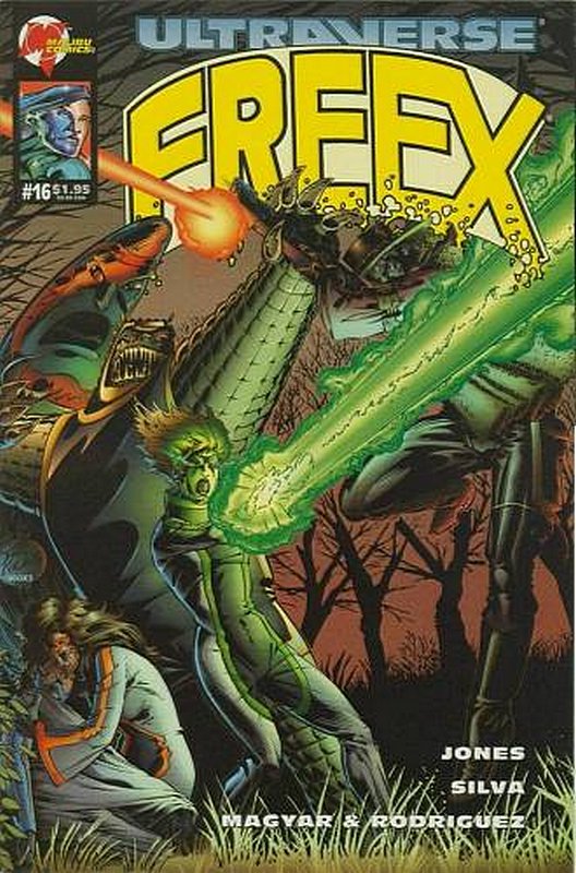 Cover of Freex (Vol 1) #16. One of 250,000 Vintage American Comics on sale from Krypton!