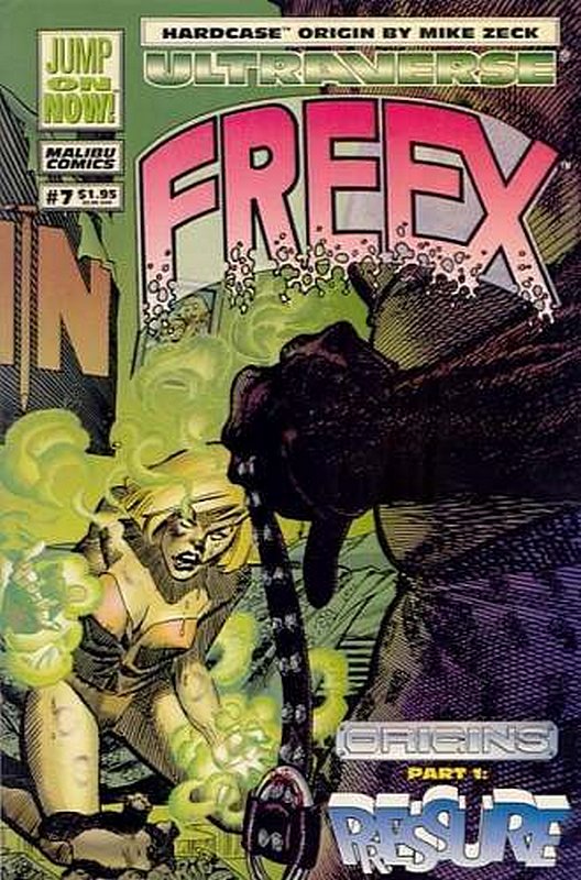 Cover of Freex (Vol 1) #7. One of 250,000 Vintage American Comics on sale from Krypton!