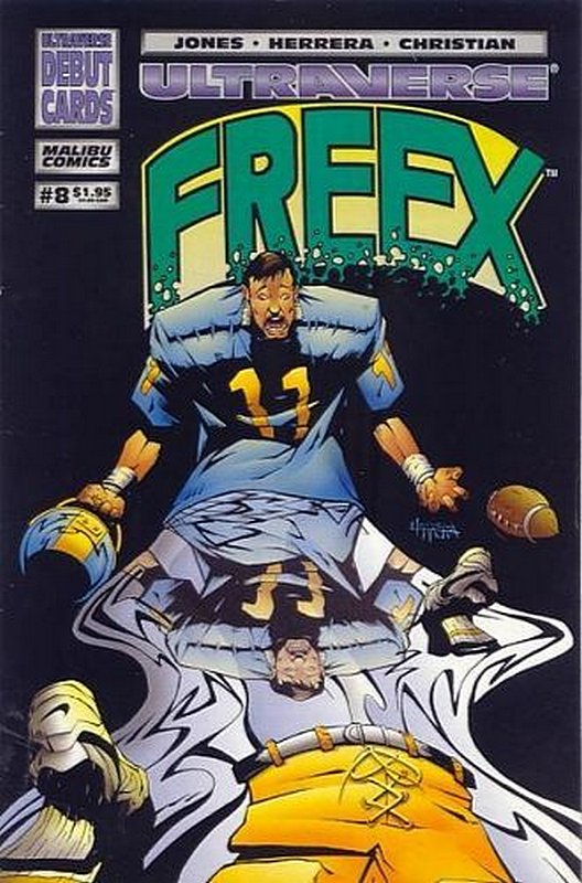 Cover of Freex (Vol 1) #8. One of 250,000 Vintage American Comics on sale from Krypton!