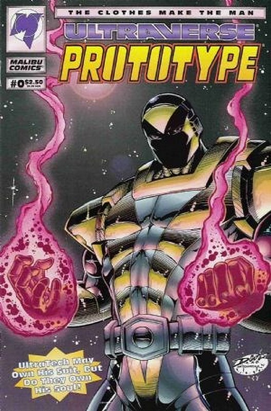 Cover of Prototype (Vol 1) (Malibu) #0. One of 250,000 Vintage American Comics on sale from Krypton!