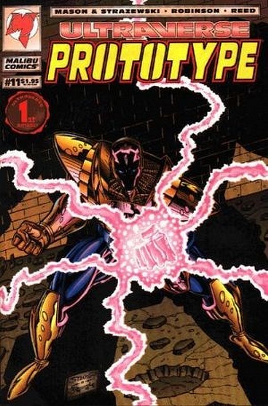 Cover of Prototype (Vol 1) (Malibu) #11. One of 250,000 Vintage American Comics on sale from Krypton!