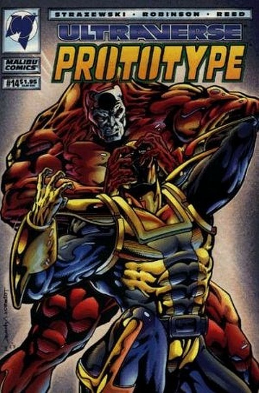 Cover of Prototype (Vol 1) (Malibu) #14. One of 250,000 Vintage American Comics on sale from Krypton!