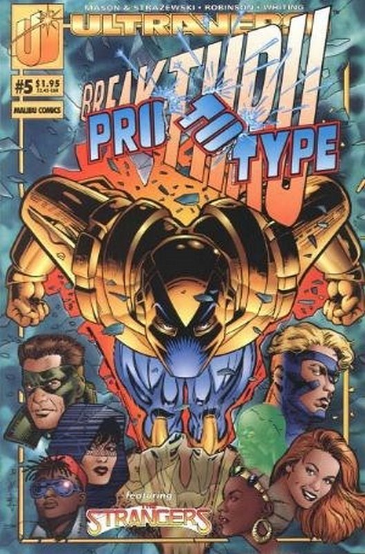 Cover of Prototype (Vol 1) (Malibu) #5. One of 250,000 Vintage American Comics on sale from Krypton!