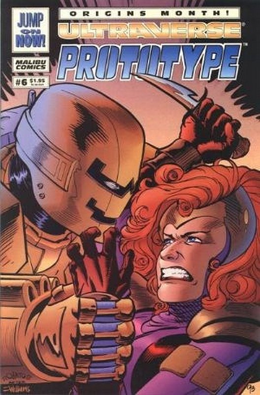 Cover of Prototype (Vol 1) (Malibu) #6. One of 250,000 Vintage American Comics on sale from Krypton!
