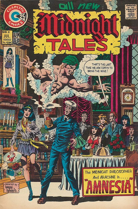 Cover of Midnight Tales (Vol 1) All New #8. One of 250,000 Vintage American Comics on sale from Krypton!