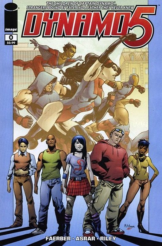 Cover of Dynamo 5 (Vol 1) #0. One of 250,000 Vintage American Comics on sale from Krypton!