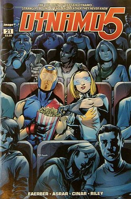 Cover of Dynamo 5 (Vol 1) #21. One of 250,000 Vintage American Comics on sale from Krypton!
