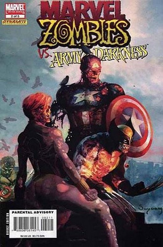 Cover of Marvel Zombies vs Army of Darkness (2007 Ltd) #2. One of 250,000 Vintage American Comics on sale from Krypton!