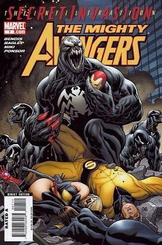 Cover of Mighty Avengers (Vol 1) #7. One of 250,000 Vintage American Comics on sale from Krypton!