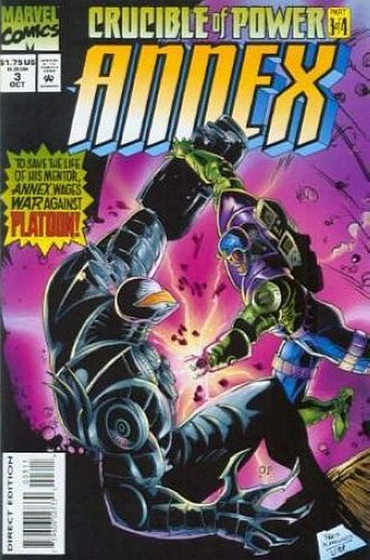Cover of Annex (1994 Ltd) #3. One of 250,000 Vintage American Comics on sale from Krypton!