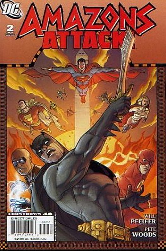 Cover of Amazons Attack (2007 Ltd) #2. One of 250,000 Vintage American Comics on sale from Krypton!