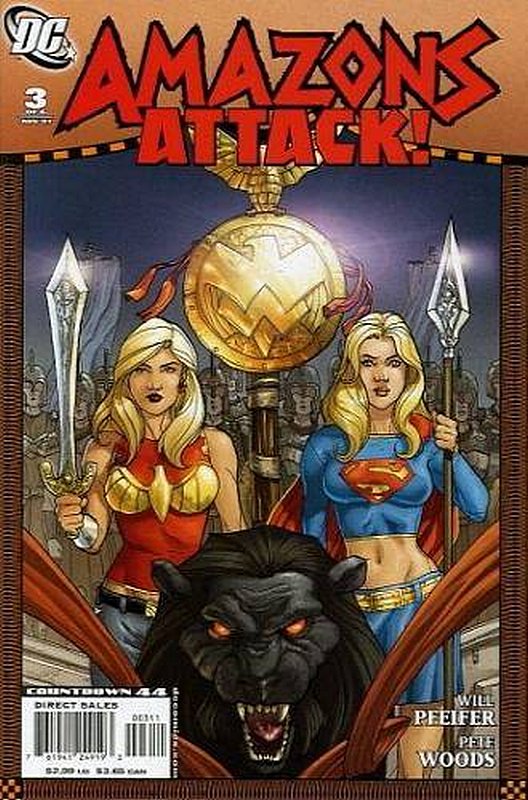 Cover of Amazons Attack (2007 Ltd) #3. One of 250,000 Vintage American Comics on sale from Krypton!