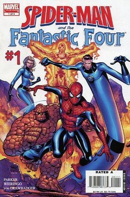 Cover of Spider-Man/Fantastic Four (2007 Ltd) #1. One of 250,000 Vintage American Comics on sale from Krypton!