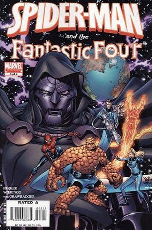 Cover of Spider-Man/Fantastic Four (2007 Ltd) #3. One of 250,000 Vintage American Comics on sale from Krypton!