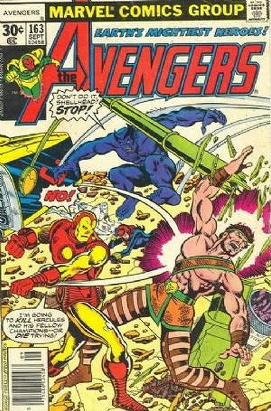Cover of Avengers (Vol 1) #163. One of 250,000 Vintage American Comics on sale from Krypton!