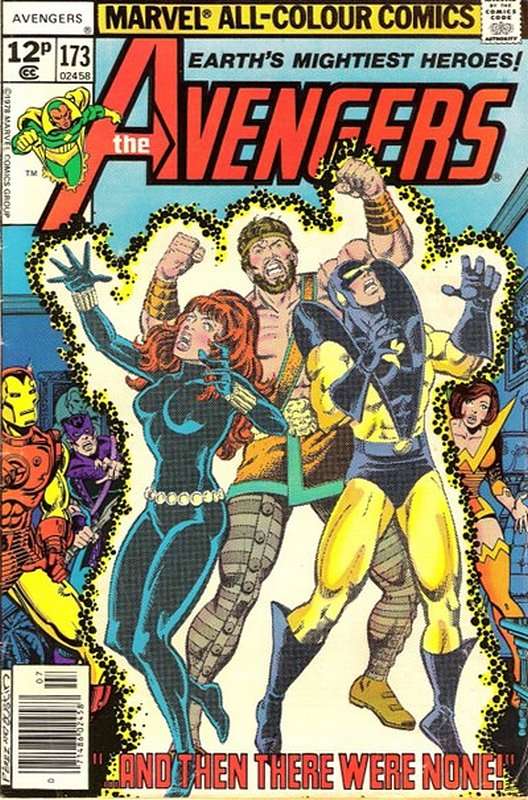 Cover of Avengers (Vol 1) #173. One of 250,000 Vintage American Comics on sale from Krypton!