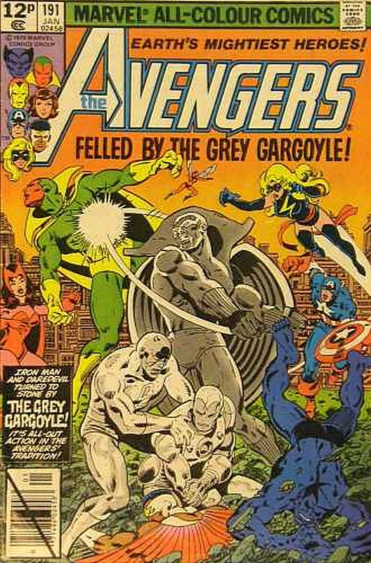Cover of Avengers (Vol 1) #191. One of 250,000 Vintage American Comics on sale from Krypton!