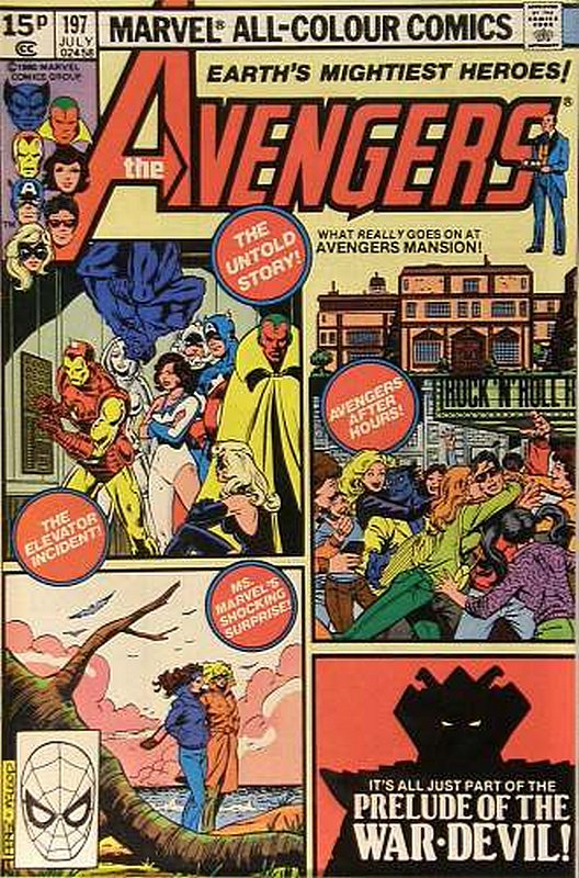Cover of Avengers (Vol 1) #197. One of 250,000 Vintage American Comics on sale from Krypton!