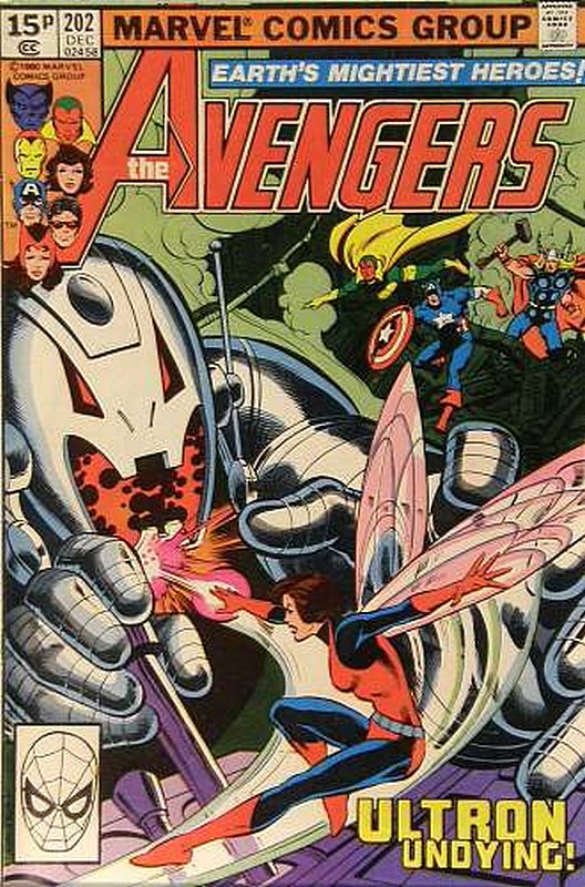Cover of Avengers (Vol 1) #202. One of 250,000 Vintage American Comics on sale from Krypton!