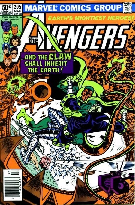 Cover of Avengers (Vol 1) #205. One of 250,000 Vintage American Comics on sale from Krypton!