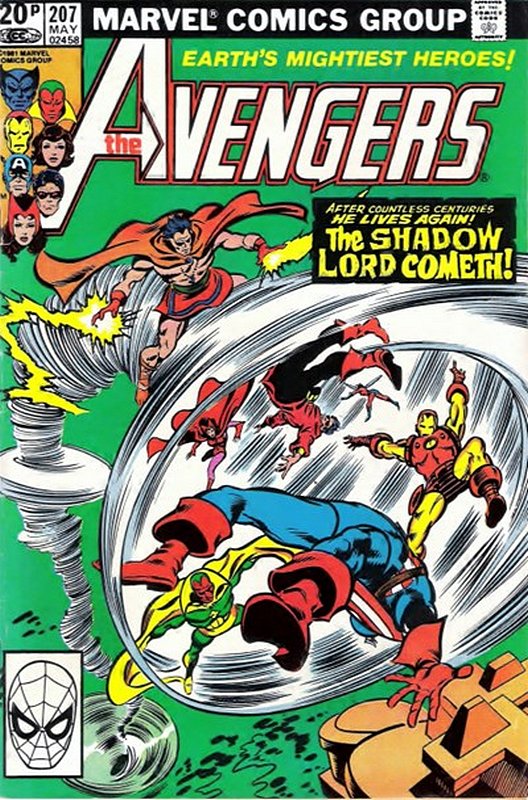 Cover of Avengers (Vol 1) #207. One of 250,000 Vintage American Comics on sale from Krypton!