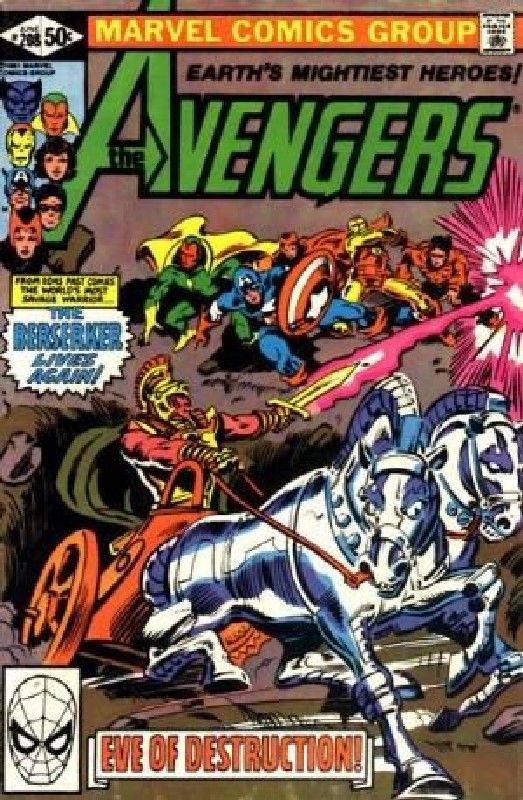Cover of Avengers (Vol 1) #208. One of 250,000 Vintage American Comics on sale from Krypton!