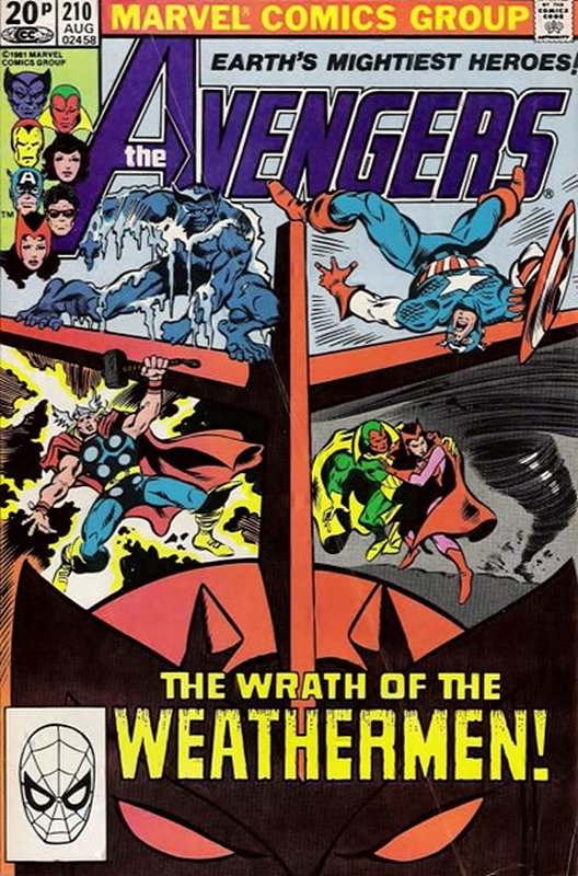 Cover of Avengers (Vol 1) #210. One of 250,000 Vintage American Comics on sale from Krypton!