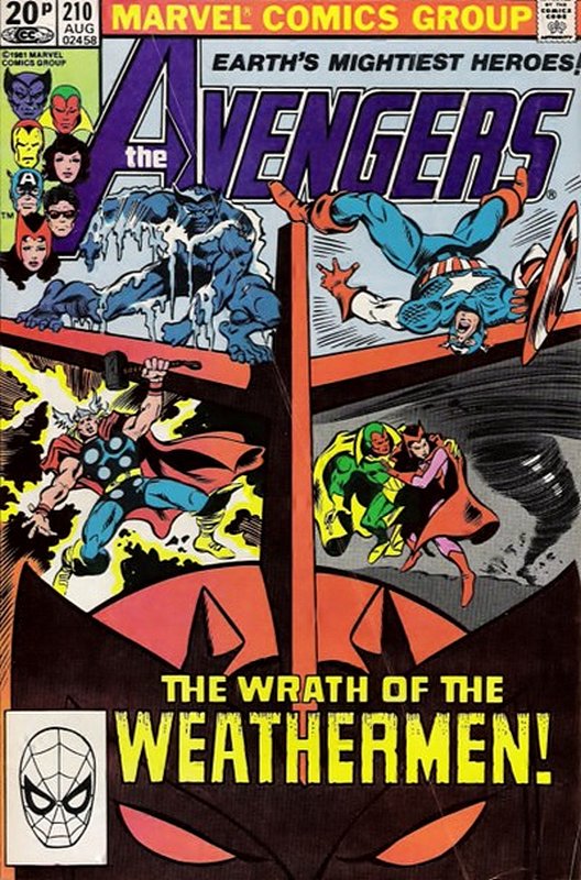 Cover of Avengers (Vol 1) #210. One of 250,000 Vintage American Comics on sale from Krypton!